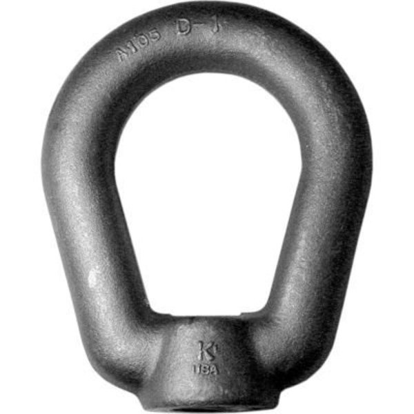 Ken Forging Oval Eye Nut, 1"-8 Thread Size, 1 in Thread Lg, Steel, Galvanized EN-10-HDG